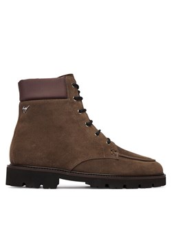 Giuseppe Zanotti Trzewiki IU50023/003 Brązowy ze sklepu MODIVO w kategorii Buty zimowe męskie - zdjęcie 186267537