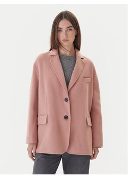 ViCOLO Płaszcz wełniany TF0005 Różowy Regular Fit ze sklepu MODIVO w kategorii Płaszcze damskie - zdjęcie 186267548