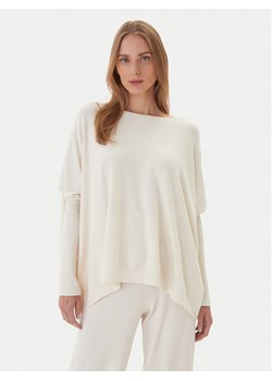Kontatto Sweter 3M0802C Écru Relaxed Fit ze sklepu MODIVO w kategorii Swetry damskie - zdjęcie 186267595