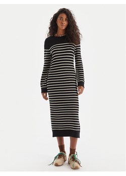 Roxy Sukienka dzianinowa Cool Waves SD ERJKD03536 Czarny Regular Fit ze sklepu MODIVO w kategorii Sukienki - zdjęcie 186267646