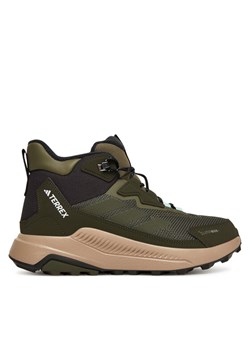 adidas Trekkingi Terrex Anylander CLIMAWARM+ JQ9951 Khaki ze sklepu MODIVO w kategorii Buty trekkingowe damskie - zdjęcie 186267655