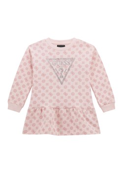 Guess Sukienka codzienna K5BK18 KAD74 Różowy Regular Fit ze sklepu MODIVO w kategorii Sukienki dziewczęce - zdjęcie 186267669