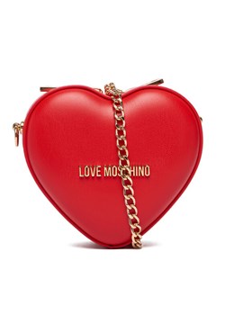 LOVE MOSCHINO Torebka JC4326PP0NKV0500 Czerwony ze sklepu MODIVO w kategorii Kopertówki - zdjęcie 186267719