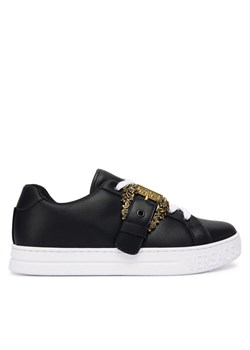Versace Jeans Couture Sneakersy 79VA3SK9 ZPB27 Czarny ze sklepu MODIVO w kategorii Buty sportowe damskie - zdjęcie 186267737