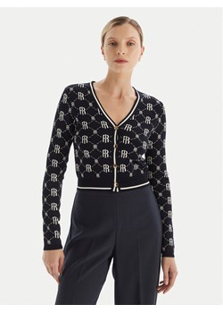 Fracomina Kardigan FR25WT8036K414F8 Granatowy Regular Fit ze sklepu MODIVO w kategorii Swetry damskie - zdjęcie 186267739