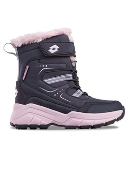 Buty dziecięce Lotto Nizina Tex 2600370K-5948 - granatowe ze sklepu streetstyle24.pl w kategorii Buty zimowe dziecięce - zdjęcie 186270368