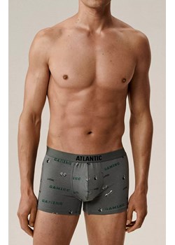 Atlantic 3-pack bokserki męskie 3MH-223-CZA/CZA/KHAJ, Kolor czarny-khaki, Rozmiar M, ATLANTIC ze sklepu Intymna w kategorii Majtki męskie - zdjęcie 186270407