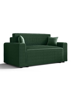 Ciemnozielona rozkładana sofa z pojemnikiem S7-B61 - id: 53086 - marki Elior - 186270636 Ciemnozielona rozkładana sofa z pojemnikiem S7-B61 ze sklepu Edinos.pl w kategorii Sofy i kanapy - zdjęcie 186270636