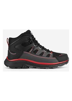 Hunter Buty trekkingowe &quot;Peak RT Mid&quot; w kolorze czarno-czerwono-szarym ze sklepu Limango Polska w kategorii Buty trekkingowe męskie - zdjęcie 186272445