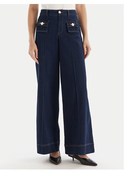 Fracomina Jeansy FS25WV3004W78201 Granatowy Wide Leg ze sklepu MODIVO w kategorii Jeansy damskie - zdjęcie 186272677