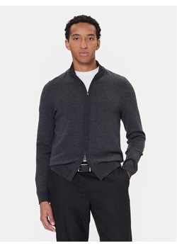 BOSS Kardigan H-Heterno 50549950 Szary Regular Fit ze sklepu MODIVO w kategorii Swetry męskie - zdjęcie 186272678