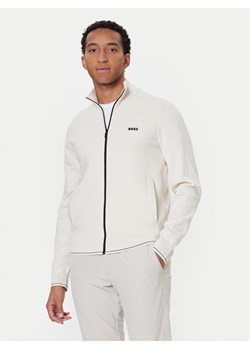 BOSS Kardigan League FZ 50547505 Écru Regular Fit ze sklepu MODIVO w kategorii Swetry męskie - zdjęcie 186272738