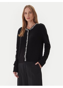KAOS Sweter RI1KT018 0001 Czarny Regular Fit ze sklepu MODIVO w kategorii Swetry damskie - zdjęcie 186272777