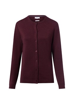 brookshire Kardigan damski Kobiety Bawełna bordowy jednolity ze sklepu vangraaf w kategorii Swetry damskie - zdjęcie 186274487