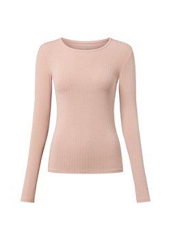 Marie Lund Damska koszulka z długim rękawem Kobiety wiskoza brudny róż jednolity ze sklepu vangraaf w kategorii Bluzki damskie - zdjęcie 186274509