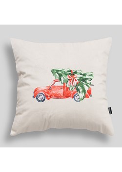 Poszewka na poduszkę Christmas Car 43x43 cm ze sklepu dekoria.pl w kategorii Dekoracje bożonarodzeniowe - zdjęcie 186274639
