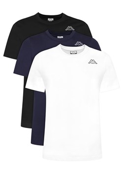 Kappa Komplet 3 t-shirtów Logo Sylvo 322562W Kolorowy Regular Fit ze sklepu MODIVO w kategorii T-shirty męskie - zdjęcie 186277839