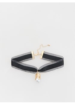 Reserved - Choker z zawieszką - czarny ze sklepu Reserved w kategorii Naszyjniki - zdjęcie 186278408
