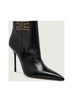 Elisabetta Franchi Skórzane botki na szpilce ze sklepu Gomez Fashion Store w kategorii Botki - zdjęcie 186280025
