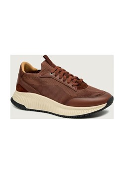 BOSS BLACK Sneakersy TTNM EVO_Slon_knbult | z dodatkiem skóry ze sklepu Gomez Fashion Store w kategorii Buty sportowe męskie - zdjęcie 186280027