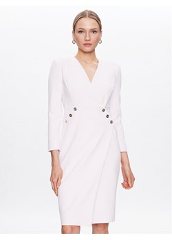 Pinko Sukienka koktajlowa Misiones 100519 A0HC Różowy Regular Fit ze sklepu MODIVO w kategorii Sukienki - zdjęcie 186283725