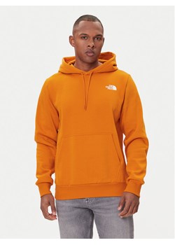 The North Face Bluza Simple Dome NF0A89FC Pomarańczowy Regular Fit ze sklepu MODIVO w kategorii Bluzy męskie - zdjęcie 186283868