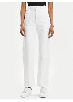 Tommy Jeans Jeansy Julie DW0DW17612 Biały Straight Fit ze sklepu MODIVO w kategorii Jeansy damskie - zdjęcie 186283877