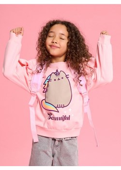Sinsay - Bluza crewneck Pusheen the Cat - różowy ze sklepu Sinsay w kategorii Bluzy dziewczęce - zdjęcie 186287238