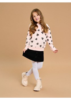Sinsay - Bluza crewneck ze wzorem w serca - różowy - id: 038GA-03X - marki Sinsay - 186288087 Sinsay - Bluza crewneck ze wzorem w serca - różowy ze sklepu Sinsay w kategorii Bluzy dziewczęce - zdjęcie 186288087