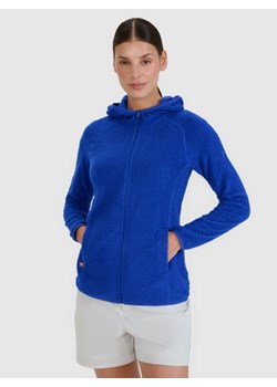 Damska bluza trekkingowa z kapturem Primaloft Active 4F 4FWSS25TFSWF481 - niebieska ze sklepu Sportstylestory.com w kategorii Bluzy damskie - zdjęcie 186288387