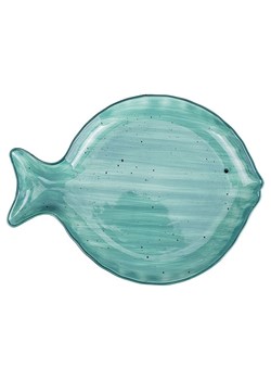 Villa d´Este Talerz &quot;Kos&quot; w kolorze miętowym do serwowania - dł. 35,2 cm ze sklepu Limango Polska w kategorii Misy i tace dekoracyjne - zdjęcie 186289137