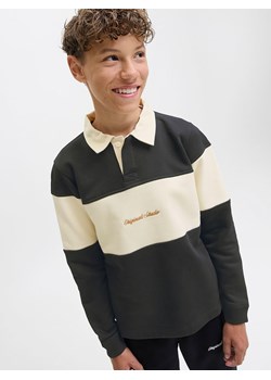 JACK &amp; JONES Junior Koszulka polo "Bro" w kolorze czarno-beżowym ze sklepu Limango Polska w kategorii T-shirty chłopięce - zdjęcie 186289248