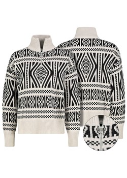 Eight2Nine Sweter w kolorze kremowo-czarnym ze sklepu Limango Polska w kategorii Swetry damskie - zdjęcie 186289878
