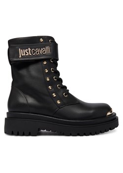 Trapery Just Cavalli 79RA3S93 ZSD53 Czarny ze sklepu eobuwie.pl w kategorii Workery damskie - zdjęcie 186290275