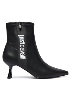 Botki Just Cavalli 79RA3S42 ZSD55 Czarny ze sklepu eobuwie.pl w kategorii Botki - zdjęcie 186290307