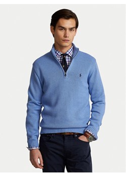 Polo Ralph Lauren Sweter 710859939005 Niebieski Regular Fit ze sklepu MODIVO w kategorii Swetry męskie - zdjęcie 186290899