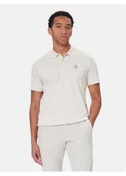 BOSS Polo Future 50543891 Écru Regular Fit ze sklepu MODIVO w kategorii T-shirty męskie - zdjęcie 186290907