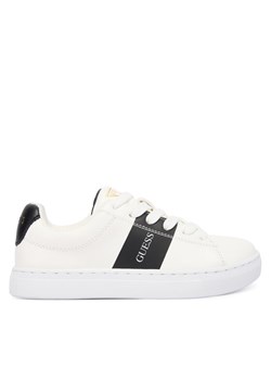 Guess Sneakersy N5BZ07 WO120 Biały ze sklepu MODIVO w kategorii Buty sportowe dziecięce - zdjęcie 186290908