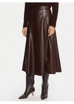 Marella Spódnica z imitacji skóry Vally 2525776022 Bordowy Regular Fit - id: 0000305631763 - marki Marella - 186290939 Marella Spódnica z imitacji skóry Vally 2525776022 Bordowy Regular Fit ze sklepu MODIVO w kategorii Spódnice - zdjęcie 186290939