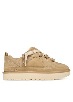 Ugg Sneakersy W Lo Lowmel 1168890 Beżowy ze sklepu MODIVO w kategorii Buty sportowe damskie - zdjęcie 186290947