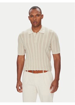 Baldessarini Polo B4 50024.5232 Beżowy Slim Fit - id: 0000304977732 - marki BALDESSARINI - 186290968 Baldessarini Polo B4 50024.5232 Beżowy Slim Fit ze sklepu MODIVO w kategorii T-shirty męskie - zdjęcie 186290968
