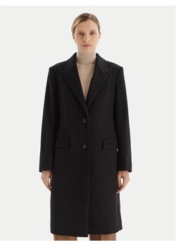 BOSS Płaszcz wełniany Classin 50548371 Czarny Regular Fit ze sklepu MODIVO w kategorii Płaszcze damskie - zdjęcie 186291008