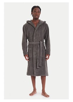 Tommy Hilfiger Szlafrok Icon Hooded Bathrobe 2S87905573 Szary ze sklepu MODIVO w kategorii Szlafroki męskie - zdjęcie 186291016