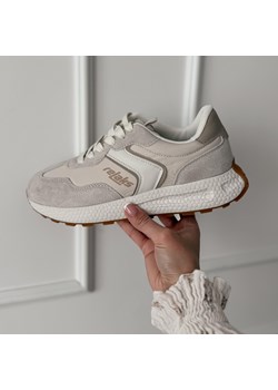 Masywne Sneakersy Damskie Relaks W Kolorze Beżowo-Białym ze sklepu Wojas w kategorii Buty sportowe damskie - zdjęcie 186293055