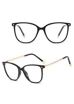 Okulary damskie kocie oczy zerówki do komputera BLUE LIGHT 25149 ze sklepu Stylion w kategorii Okulary zerówki damskie - zdjęcie 186293149