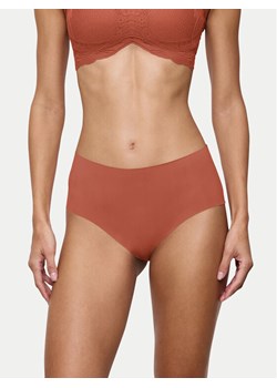 Triumph Figi klasyczne z wysokim stanem Pretty 10222227 Pomarańczowy ze sklepu MODIVO w kategorii Majtki damskie - zdjęcie 186294816