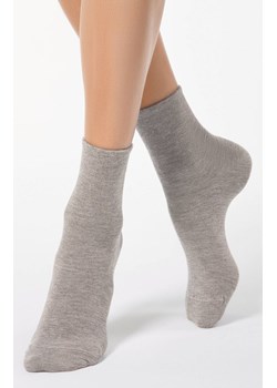 Skarpety wiskozowe damskie szaro-beżowe Comfort, Kolor szaro-beżowy, Rozmiar 39-41, Conte ze sklepu Primodo w kategorii Skarpetki damskie - zdjęcie 186295397