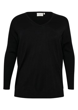 KAFFE curve Sweter w kolorze czarnym ze sklepu Limango Polska w kategorii Swetry damskie - zdjęcie 186295795
