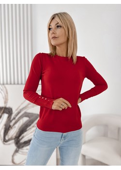 sweter junru czerwony one size ze sklepu UBRA w kategorii Swetry damskie - zdjęcie 186295907