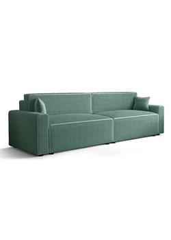 Miętowa sofa rozkładana z pojemnikiem Z4-G84 - id: 53108 - marki Elior - 186296389 Miętowa sofa rozkładana z pojemnikiem Z4-G84 ze sklepu Edinos.pl w kategorii Sofy i kanapy - zdjęcie 186296389